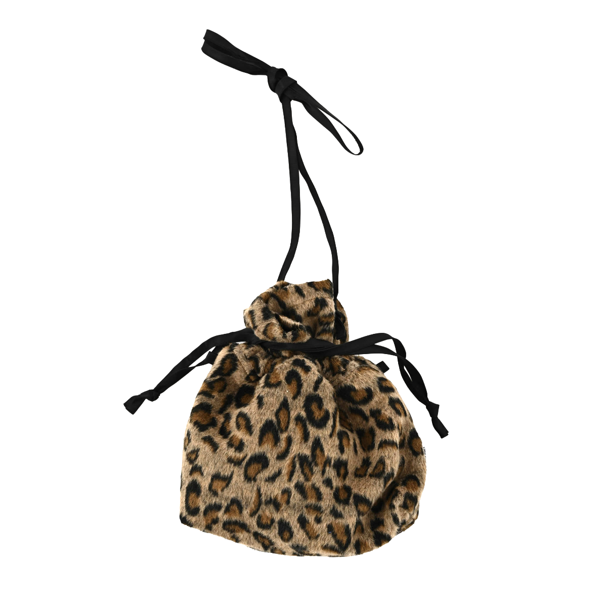 KHA:KI / LEOPARD CONVERTIBLE BAG (Black)